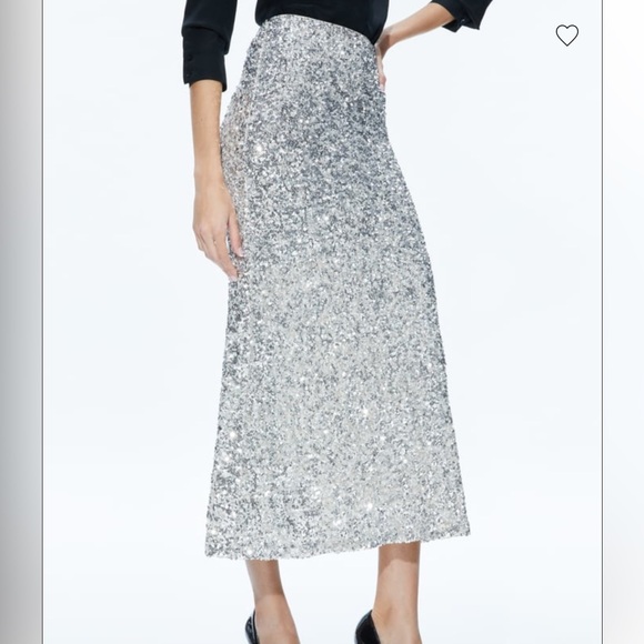 ALICE+OLIVIA SEQUINED SKIRT - Picture 2 of 15